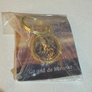WWJD What Would Jesus Do Keychain Camco Made in USA Religious Faith New